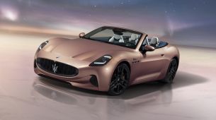 Maserati betreedt zijn volledig elektrische tijdperk met de cabriolet GranCabrio Folgore