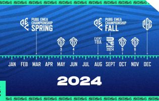 De roadmap van het PUBG EMEA Championship voor 2024 is onthuld
