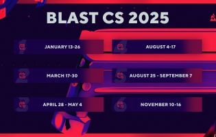 BLAST schetst zijn Counter-Strike-schema voor 2025
