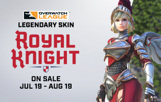 Royal Knight Mercy skin onthuld ter herdenking van Overwatch League Midseason Madness
